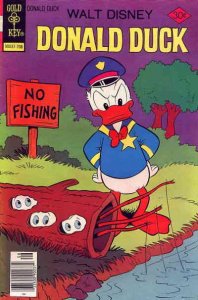 Donald Duck (Walt Disney's ) #186 FN ; Gold Key | August 1977 No Fishing