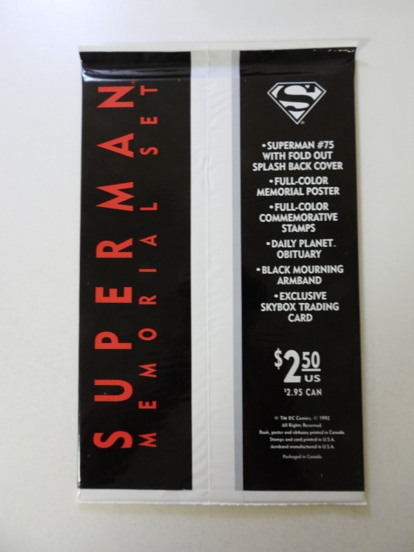 Superman #75 Black Bag Edition sealed
