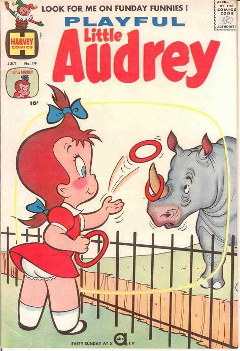 PLAYFUL LITTLE AUDREY (1957-1976) 19 F  July 1960 COMICS BOOK