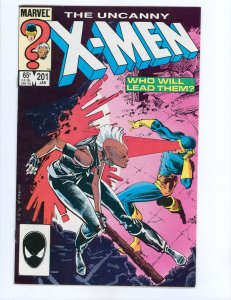 The Uncanny X-Men #201 1st appearance of Nathan Summers (Cable) as a baby