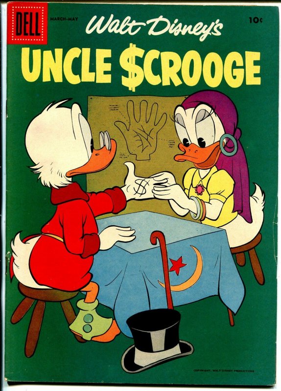 Uncle Scrooge #17 1957-Dell-Carl Barks-palm reader-Walt Disney-FN