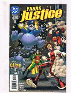 Young Justice #9 NM DC Comics Comic Book David June 1999 DE33 CH19