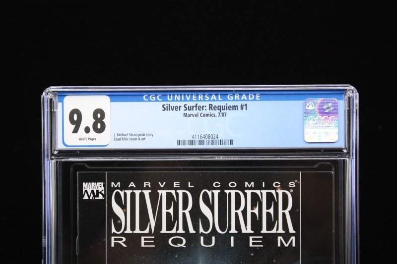 Silver Surfer: Requiem #1 - Esad Ribic Art + Cover (CGC 9.8) 2007