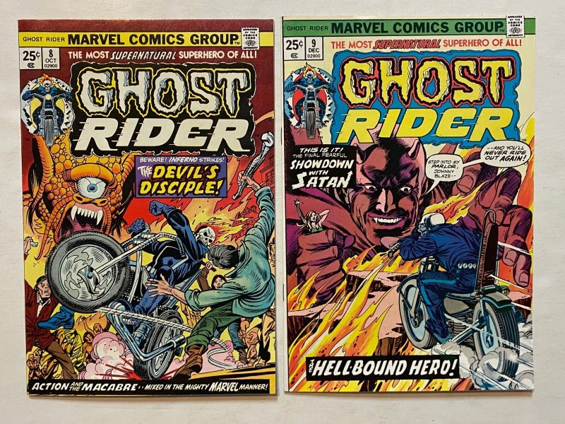 *Ghost Rider (1973) 5VF, 6VF, 8VF, 9NM- (See Desc.)