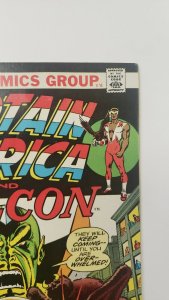 Captain America #165 Falcon Team-Up Yellow Claw Appearance 1973 Marvel Comics 