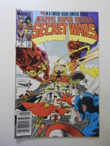 Marvel Super Heroes Secret Wars #9 (1985) VG/FN Condition! stain fc