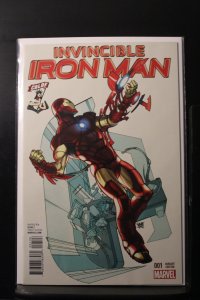 Invincible Iron Man #1 CBLDF Exclusive Variant  (2015)