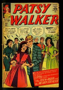 Patsy Walker #112 1963- Paper Dolls- Marvel Silver Age- POOR