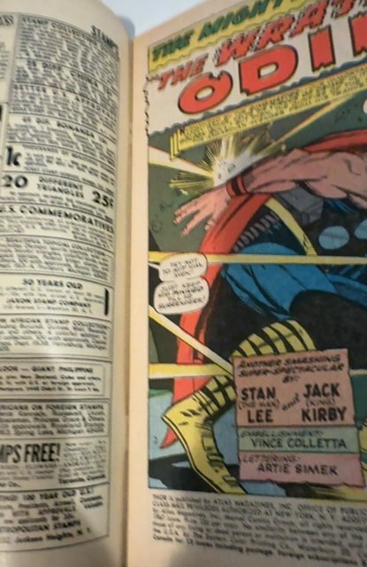 Thor #147 (1967) The Wrath of Odin Loki vs Thor