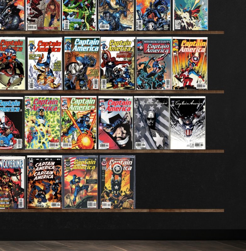 Huge Lot 150+ Comics with Captain America, Wolverine, Ghost Rider & More!