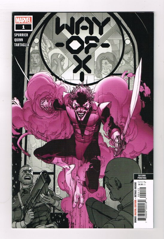 Way of X #1 Second Printing Marvel  Variant