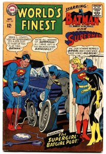 WORLD'S FINEST #169-BATGIRL--SUPERGIRL--SUPERMAN--BATMAN vg