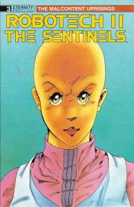 Robotech II: The Sentinels The Malcontent Uprisings #3 FN ; Eternity