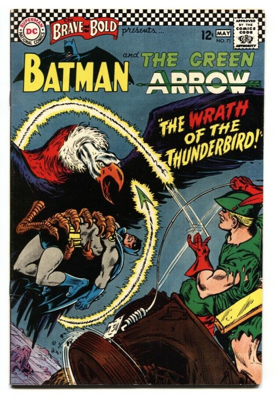 BRAVE AND THE BOLD  #71 1970-DC-BATMAN-GREEN ARROW-VF-