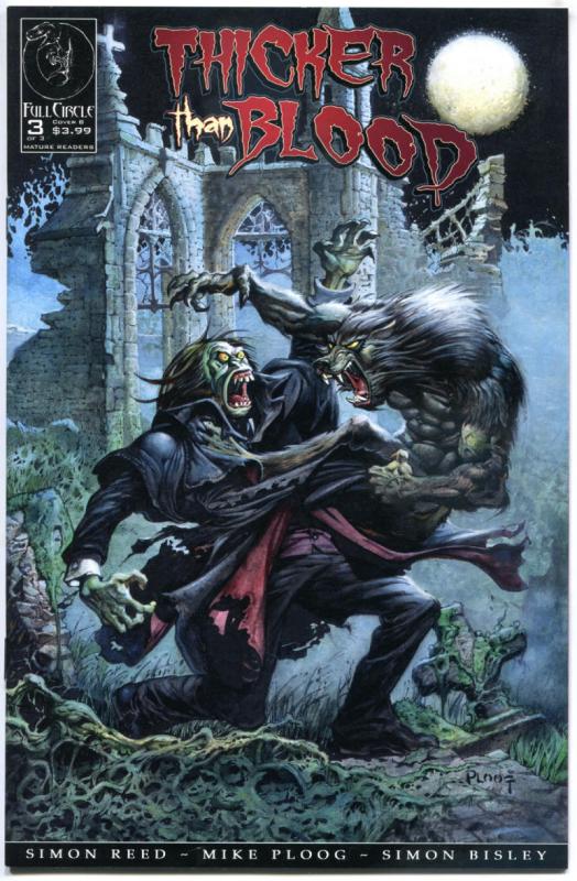 THICKER THAN BLOOD 3, VF/NM, Mike Ploog, Simon Bisley, 2007,more Horror in store