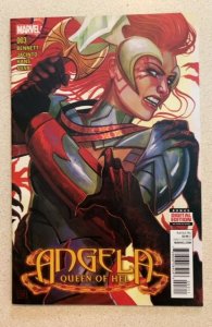 Angela, Queen of Hel #3 (2016) Marguerite Bennett Story Stephanie Hans Cover