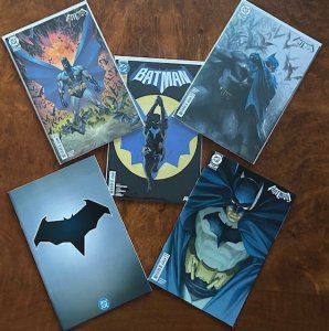 Batman #1 (2025) LOT of 5 cover variants 1st print