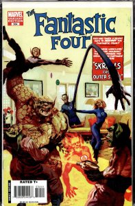 Fantastic Four #554 Skrull Cover (2008) Fantastic Four