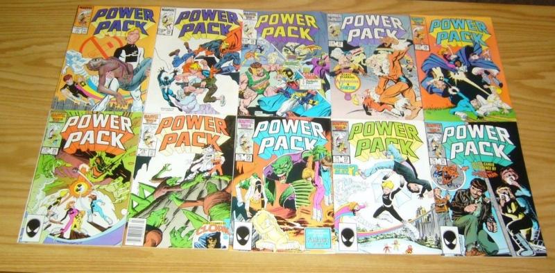 Power Pack #1-62 VF/NM complete series + special - all ages marvel comics set