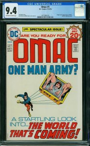 OMAC #1 (1974) CGC 9.4 NM