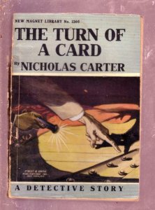 NEW MAGNET LIBRARY-#1305-TURN OF A CARD-NICK CARTER FR