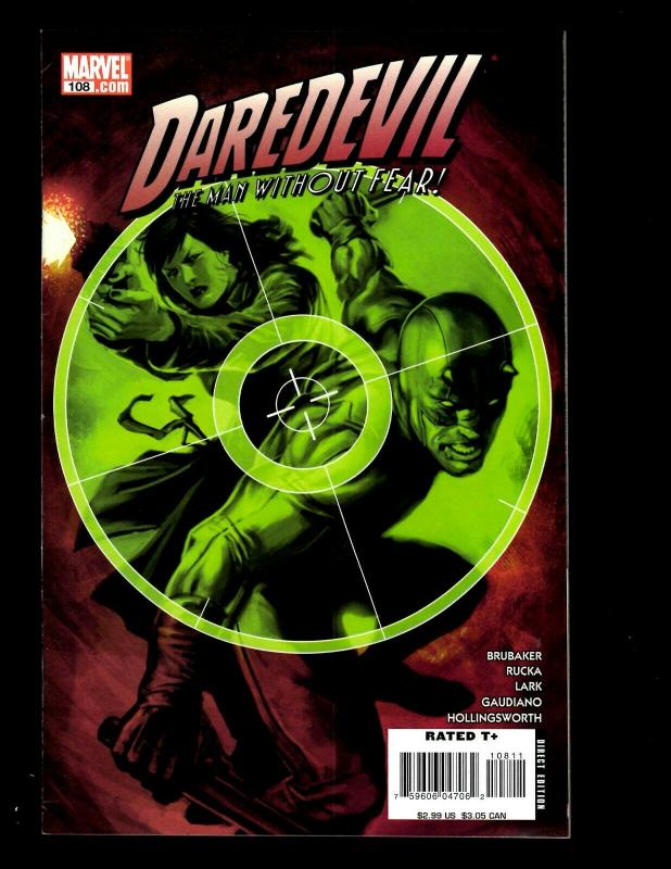 10 Daredevil Marvel Comics # 100 101 102 103 104 105 106 107 108 110 EK13