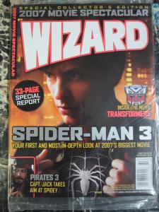 Wizard Magazine 2007 Movie Spectacular Spider-Man 3 Pirates Transformers + More