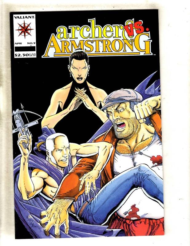 Lot Of 5 Archer & Armstrong # 9 NM Valiant Comic Books 1st Prints MR8