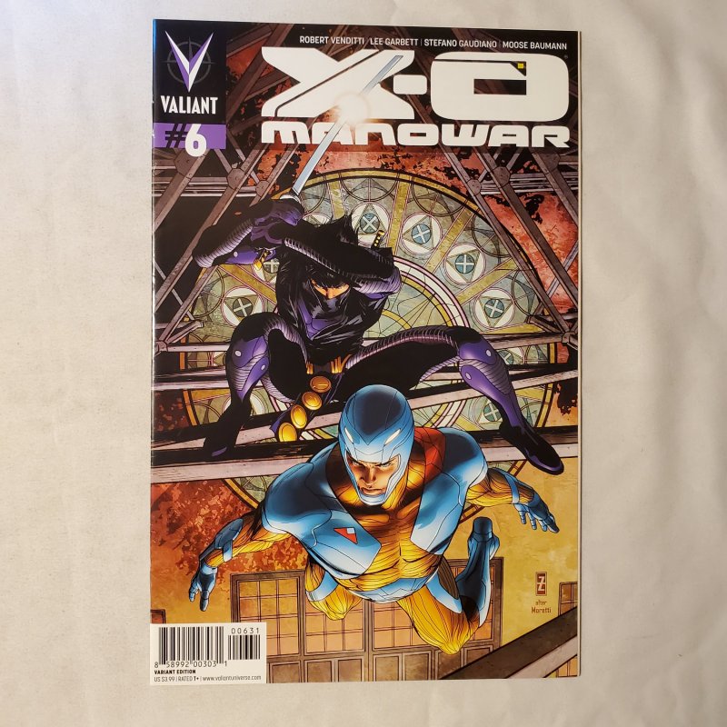 X-O Manowar 6 Very Fine+ Limited 1 for 50 Variant