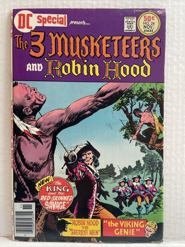 DC Special Presents #24 The Three Musketeers And Robin Hood