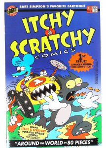 Itchy & Scratchy Comics   #1, NM (Actual scan)