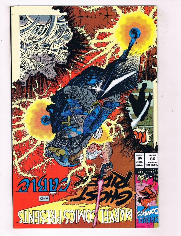 Wolverine #93 NM Marvel Flip Book Comic Book Kieth Ghost Rider X-Men 1991 DE45