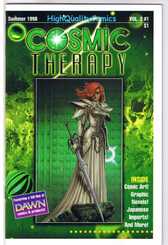COSMIC THERAPY Catalog #2, VF, Joseph Linsner, Taylor, 1998, more JL in store