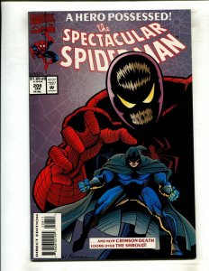 SPECTACULAR SPIDER-MAN #208 (9.2) FEAR EATS THE SOUL!! 1993