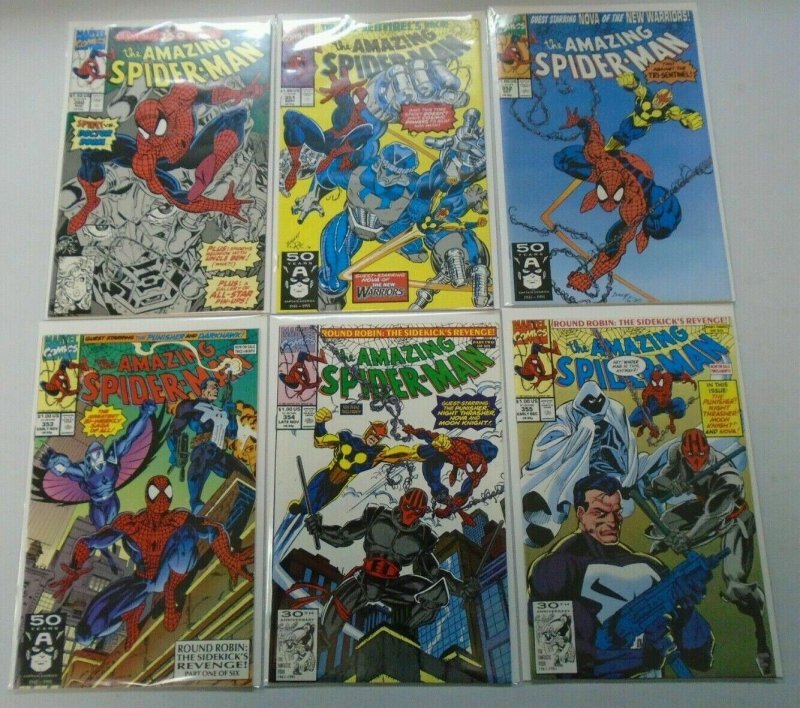 Amazing Spider-Man comic lot from:#350-399 33 Different Average 8.0 VF (1991-95)