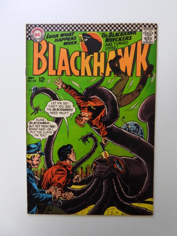 Blackhawk #224 (1966) FN/VF condition