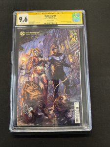Nightwing #96 Alan Quah CGC 9.8 Gold Signed Alan Quah 2022
