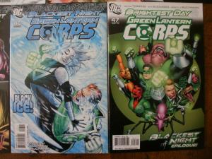 7 DC Comic: GREEN LANTERN CORPS (2007-2013) #16 21 33 39 40 46 47 Night Day