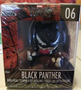 Funko Minis Marvel Venom #06 BLACK PANTHER Bobble-Head Figure New In Box