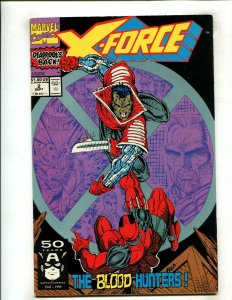 X-FORCE #2 (6.0) DEADPOOL!! 1991