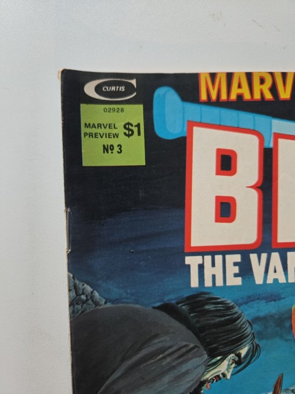 Marvel Preview Presents #3 Blade The Vampire-Slayer 1975