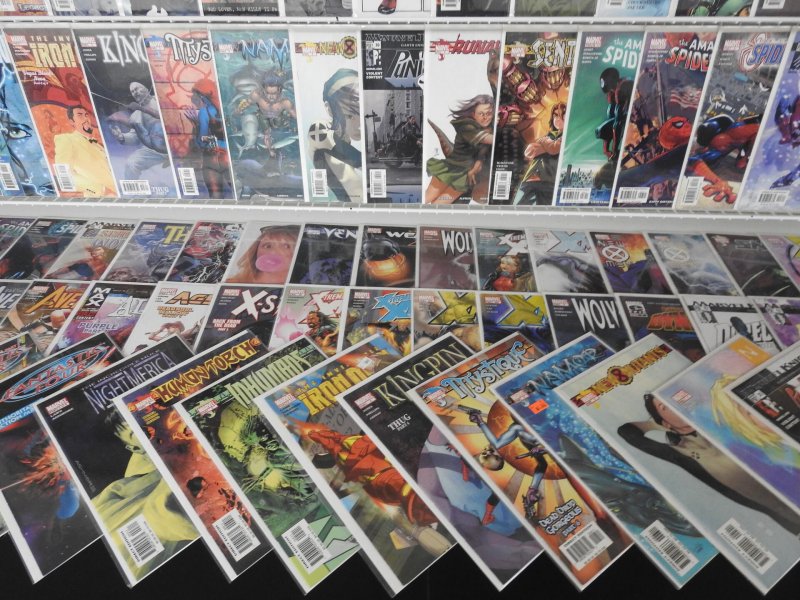 Huge Lot 170+ Comics W/ Spider-Man, Thor, Hulk, X-Men+ Avg VF Condition!!