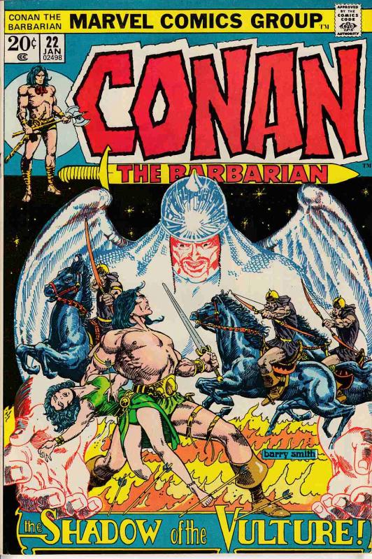 Conan the Barbarian (1970 Marvel) 22 stock photo