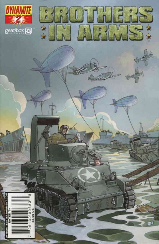 Brothers In Arms #2A VF/NM; Dynamite | save on shipping - details inside