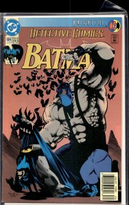 Detective Comics #664 Newsstand Edition (1993) Batman