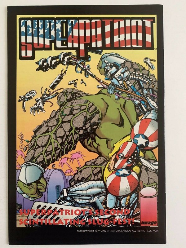 Image Comics Super Patriot #1 (1992) First Issue VF+