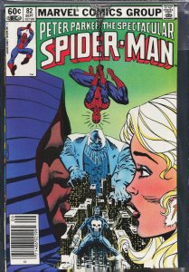 The Spectacular Spider-Man #82 (1983) Spider-Man