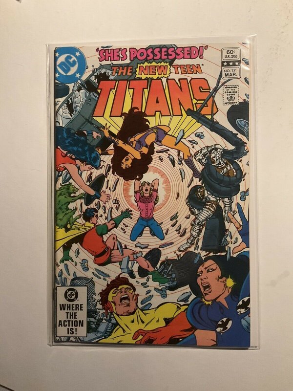 New Teen Titans 17 Near Mint Nm Dc Comics 