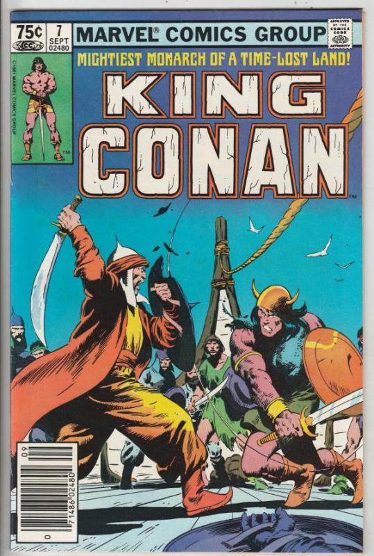 King Conan #7 (Sep-81) NM- High-Grade Conan the Barbarian