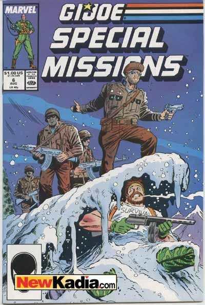 G.I. Joe Special Missions (1986 series) #6, NM- (Stock photo)